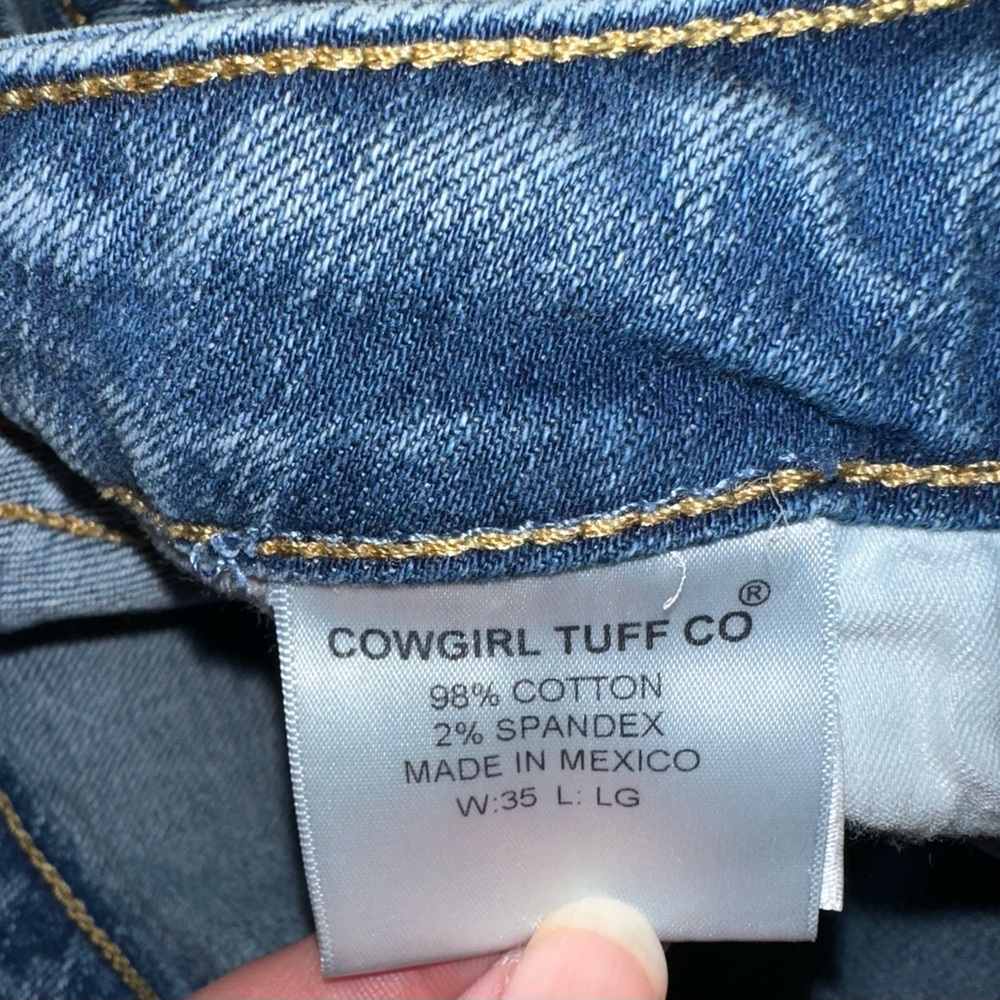 Cowgirl Tuff Classic Denim Jeans